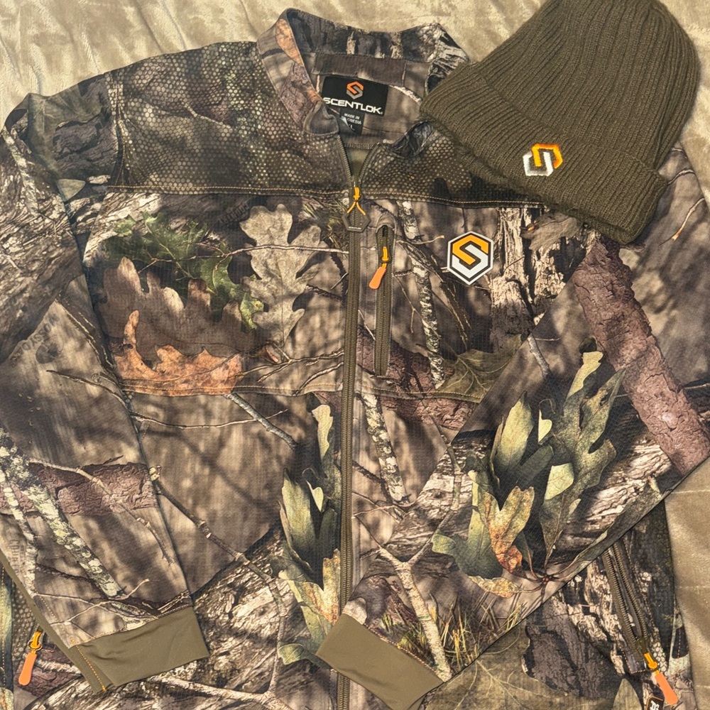 ScentLok Camo Jacket and Beanie Set